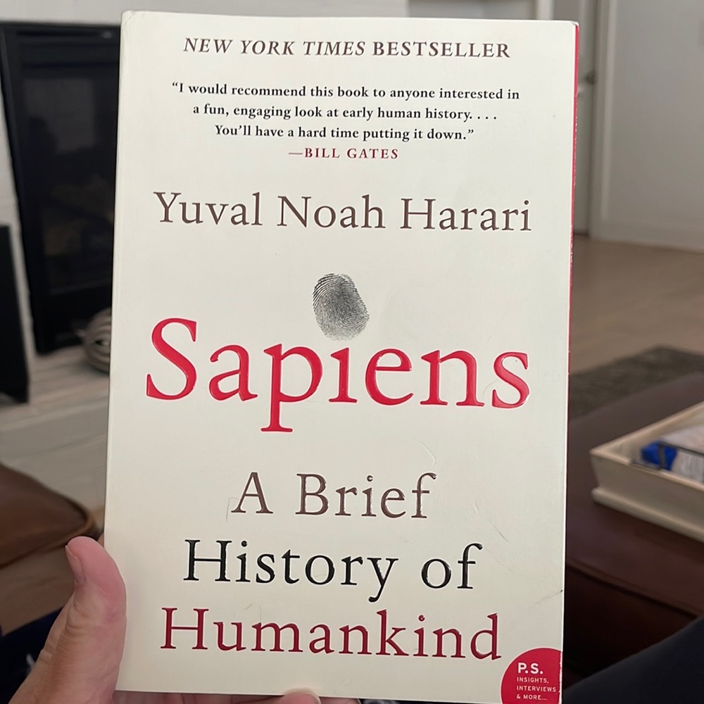 Sapiens A Brief History of Human Kind by Yuval Noah Harari